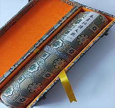 岳池书画装裱案例